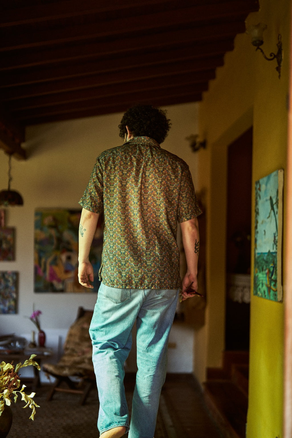 Camisa ojos salvajes - Hombre