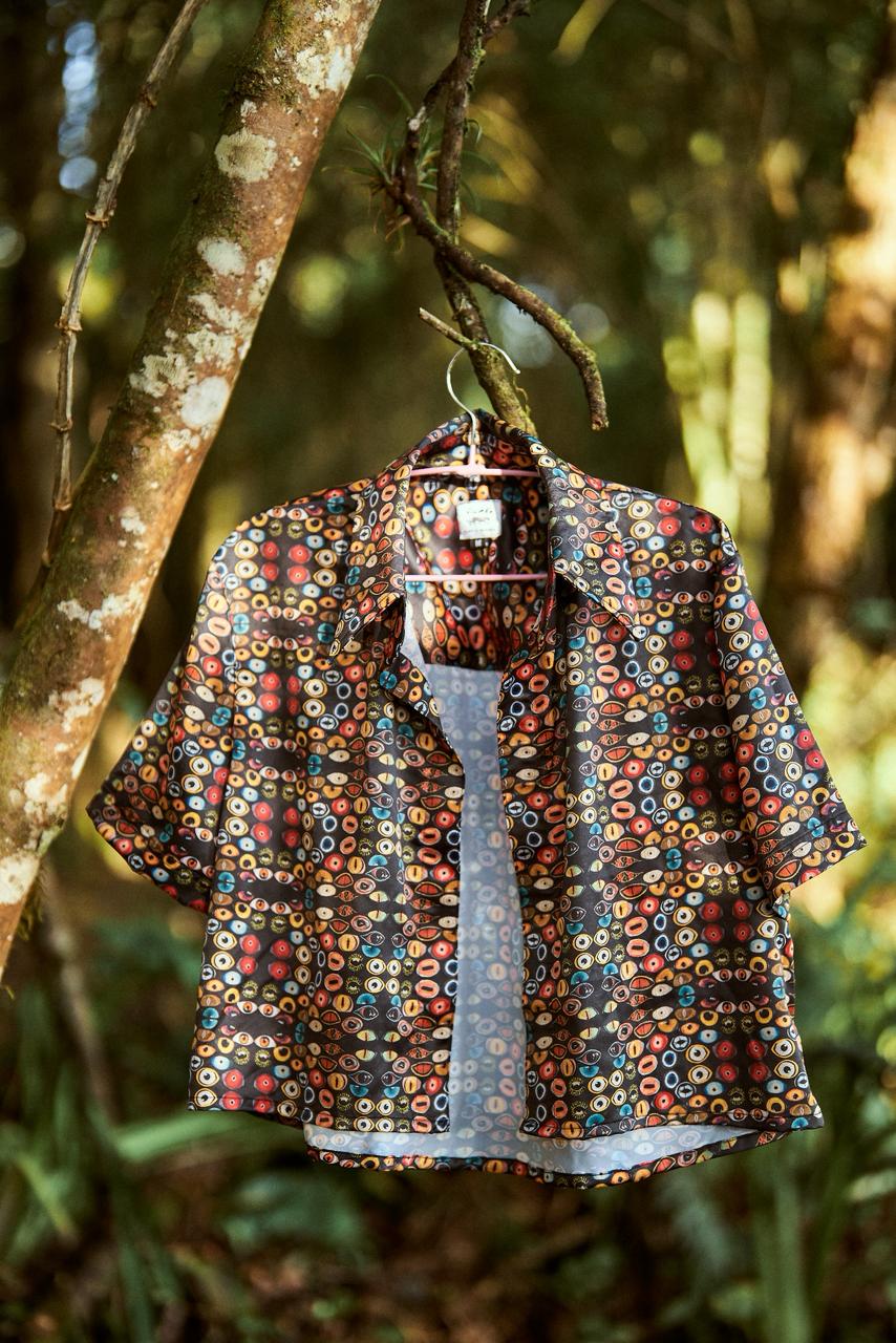 Camisa ojos salvajes - Mujer