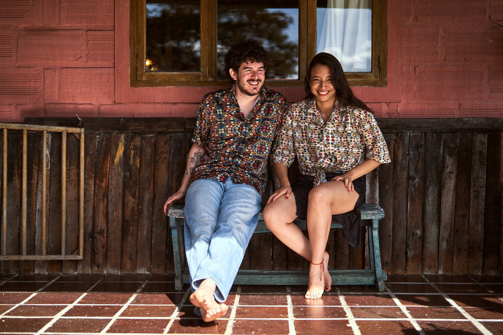 Camisa ojos salvajes Negra - Hombre