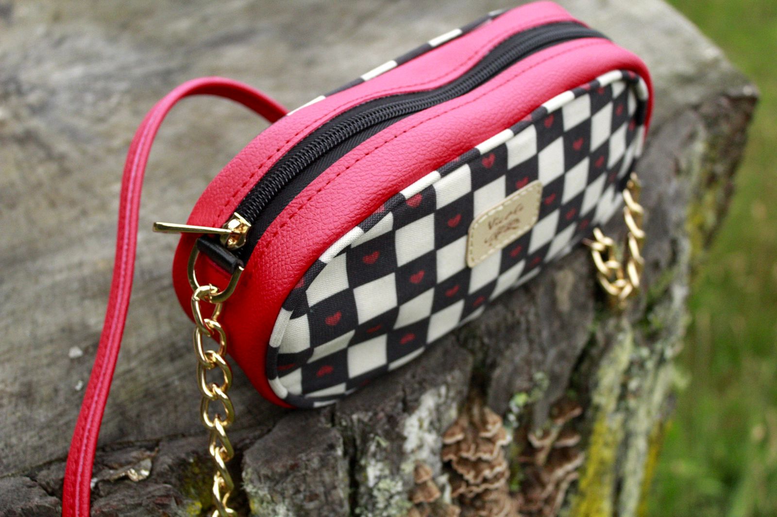 Cartera Cuadros Corazones