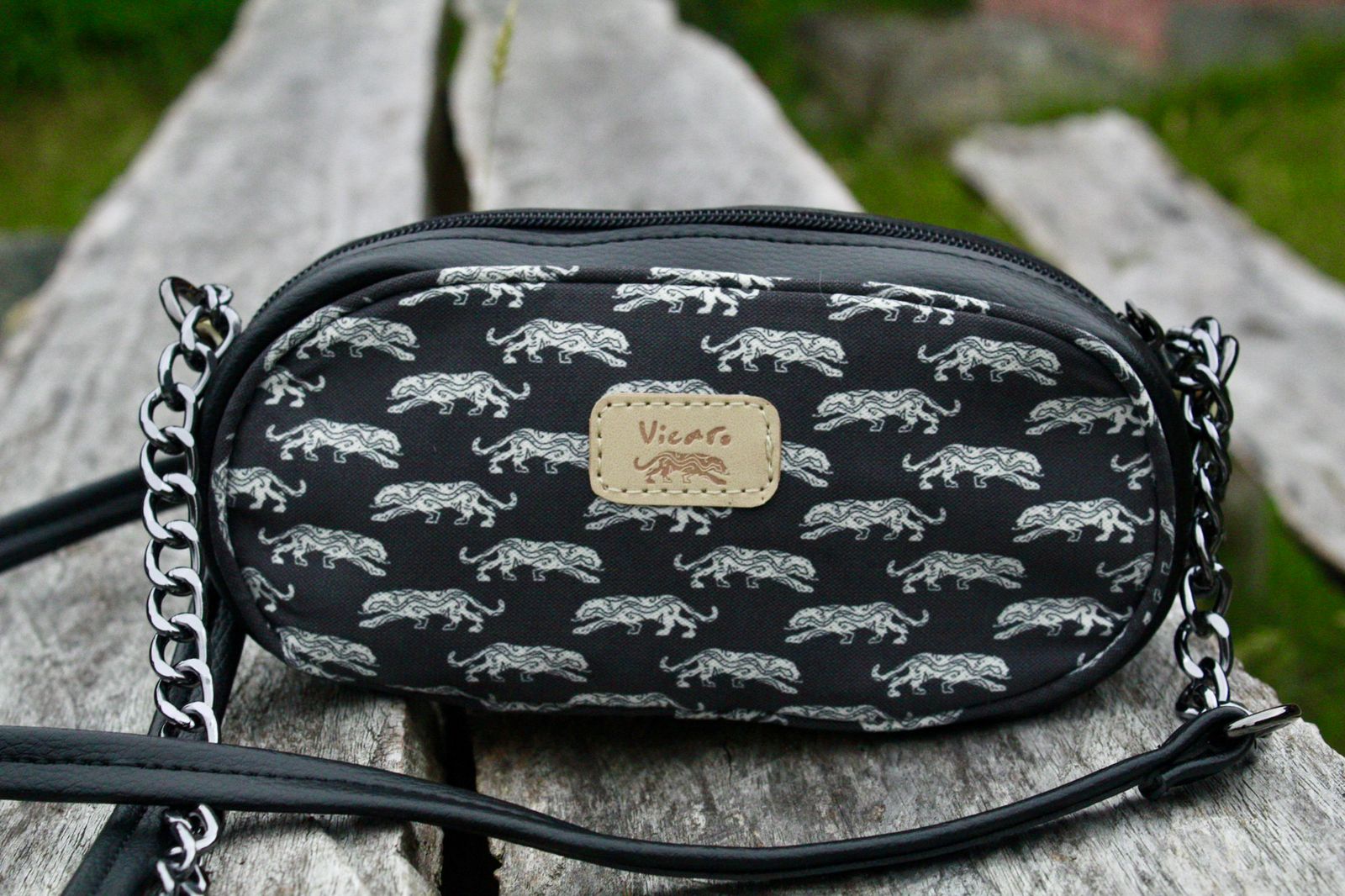 Cartera Jaguar y Serpiente